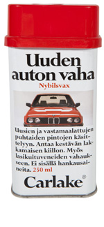 retro uuden auton vaha